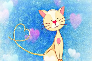 cat heart cute smooch love cat 706081